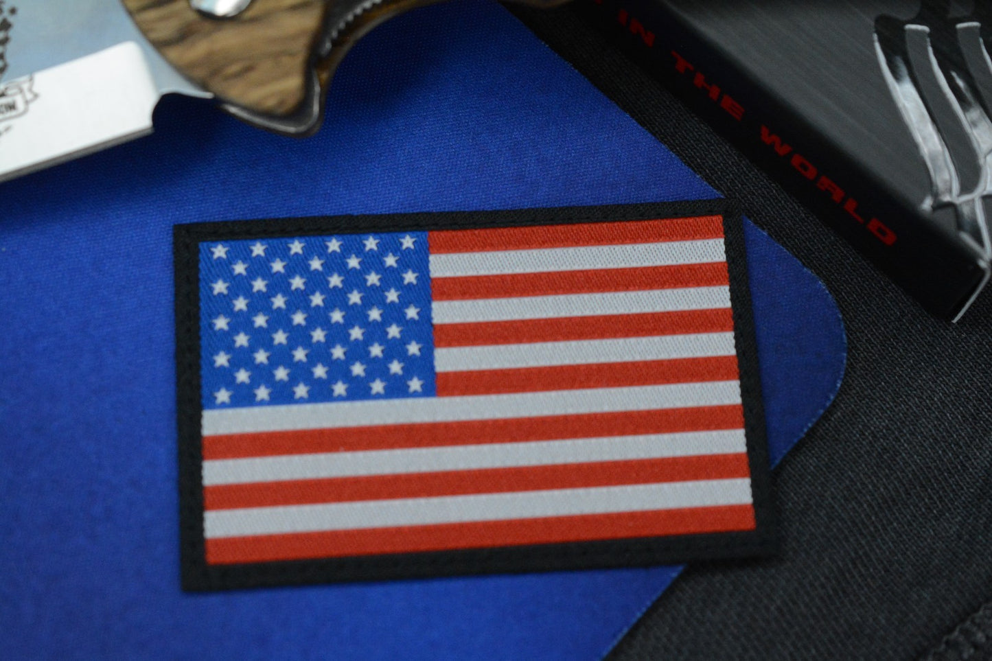 RARE Emerson Knives Liberty & Freedom - America 250 American Oak SN 37 of 50