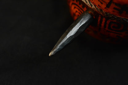 RARE RMJ Tactical Gold Forge Point Ball Head War Club - Ornate Valhalla Edition