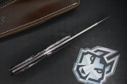 NEW Jack Wolf Vampire Hunter FB - Smooth Black Bone / MagnaCut w/Sheath USA MADE