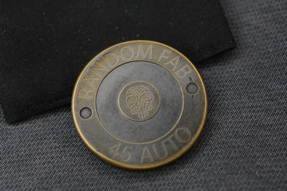 RARE Random Fab Brass Challenge Coin - .45mm / .9mm SOLD OUT