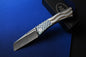 NEW American Blade Works Slip Joint - Stars & Stripes Ti Handle / Magnacut
