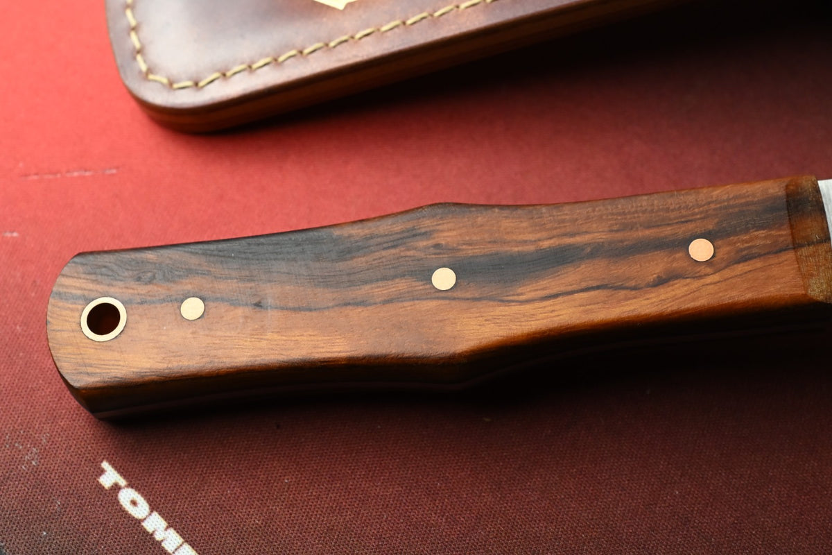 NEW Jack Wolf Vampire Hunter Premium - Ironwood Cocobolo Wood w/ Custom Sheath