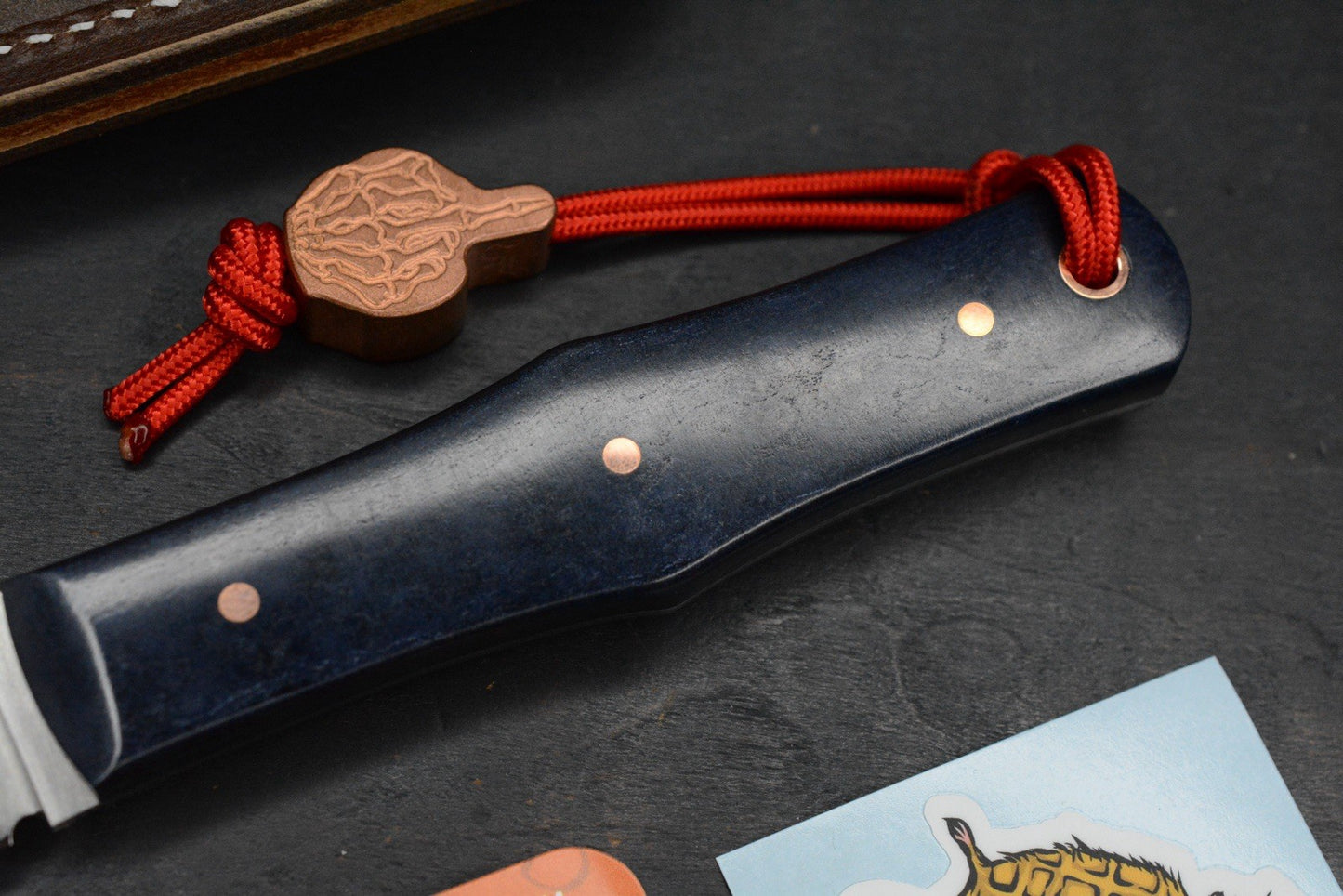 NEW Jack Wolf x LT Wright Vampire Hunter /Blue Canyon Richlite /AEB-L USA MADE