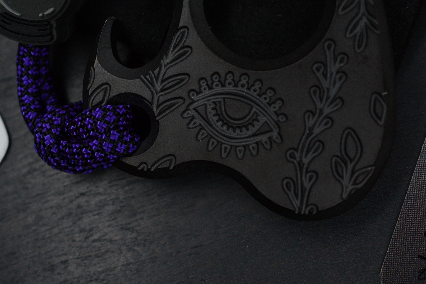 RARE Dead Mystic EDC Seer Planchette Black PVD Ti Bottle Opener w/ DM Bead & COA