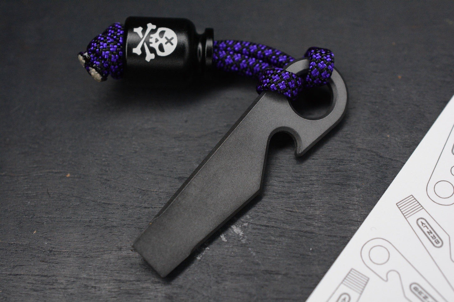 NEW Burnley Polly Pry-Rose Stonewashed Zirconium w/ Rare Poison Bead