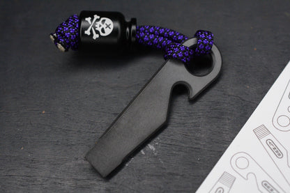 NEW Burnley Polly Pry-Rose Stonewashed Zirconium w/ Rare Poison Bead