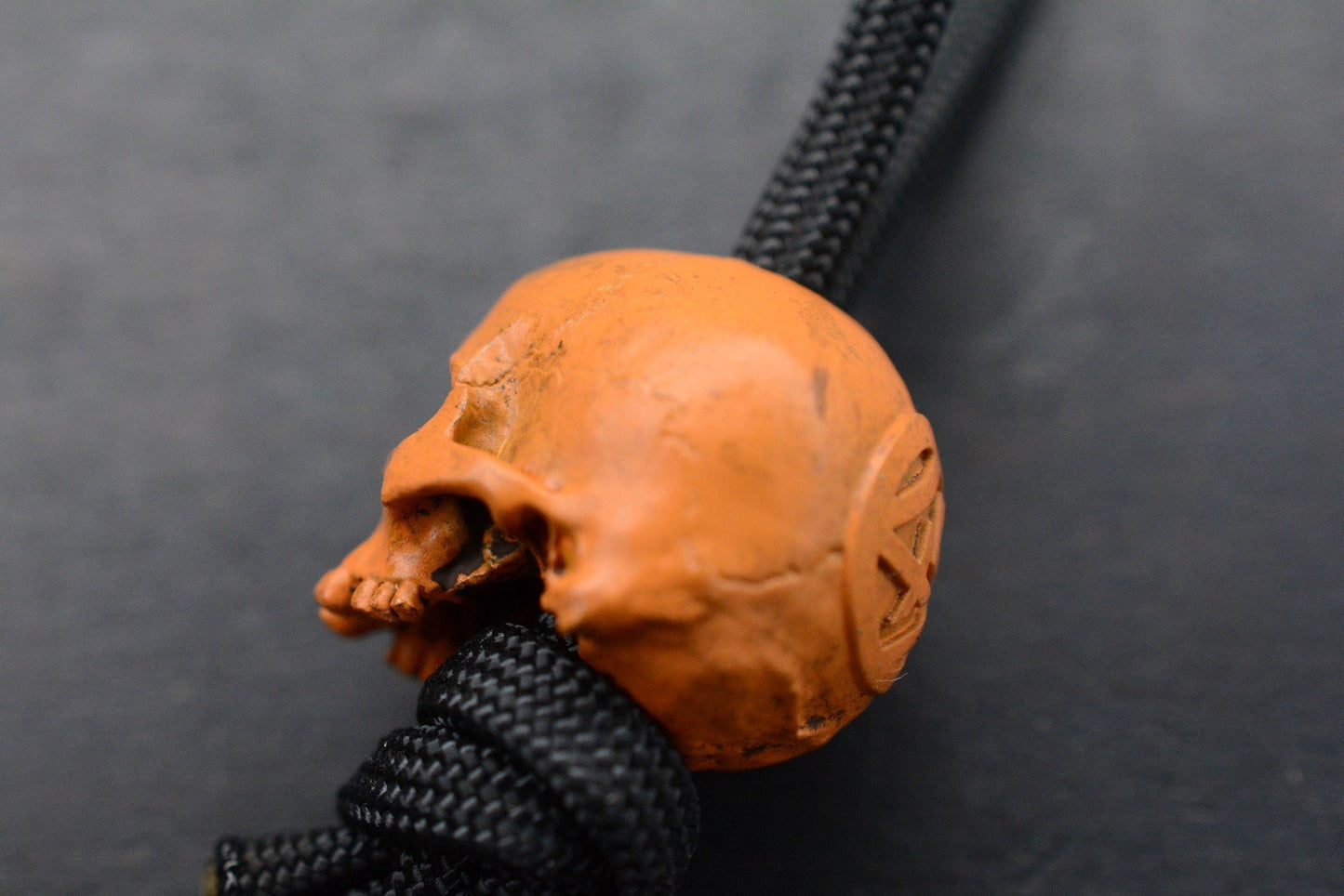 RARE 4t5 Design Triple 7 Skull Bead “Tequila Sunrise” Playge/ JRW/ NGMCo
