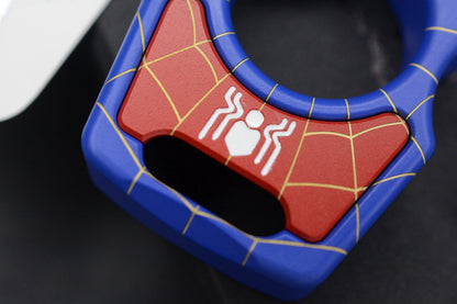 RARE SWAMP EDC Swampy Alligator Spider-Man SN Red/ Blue Cera Brass Re Microtech