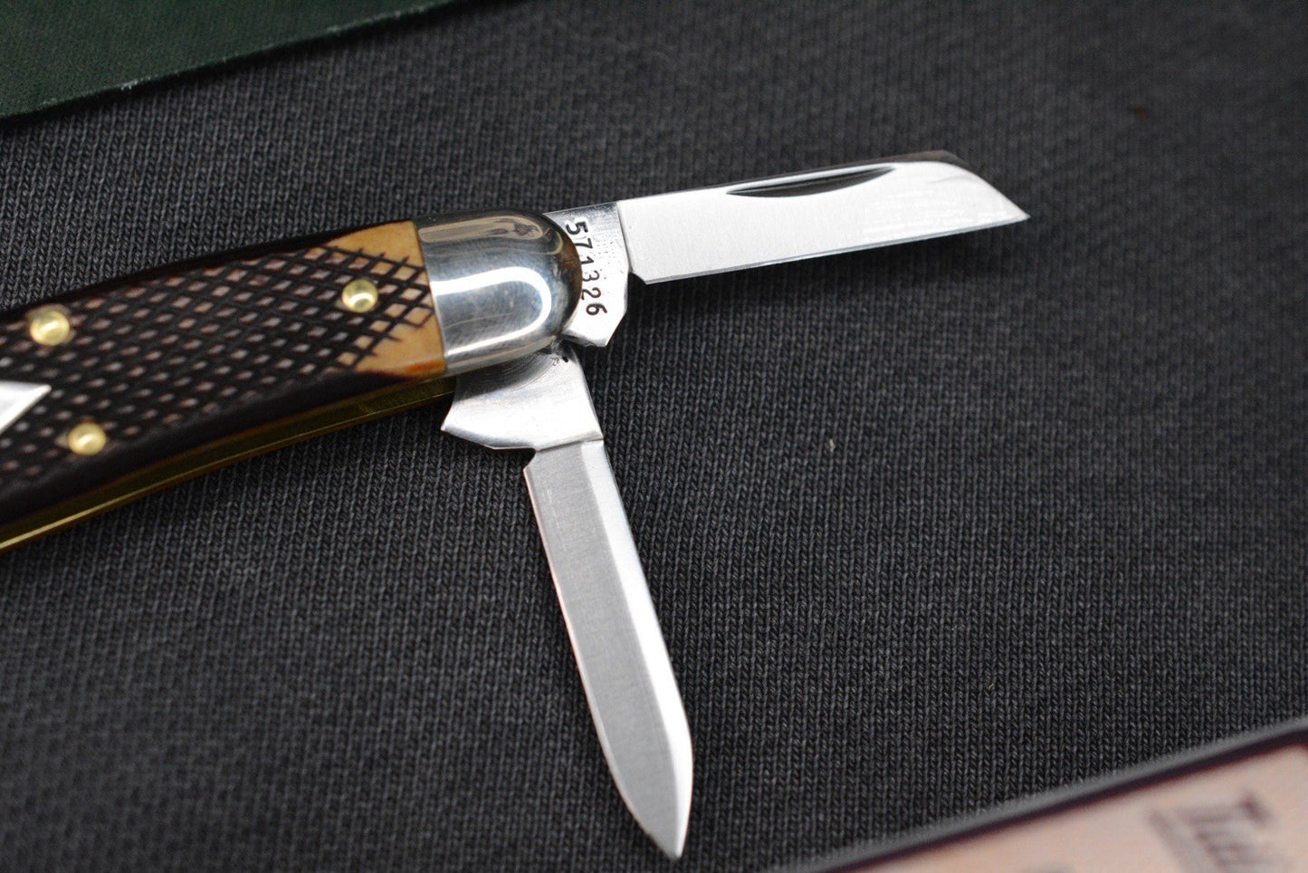 NEW Great Eastern Cutlery - Geppetto Whittler Chocolate Checkered Richlite
