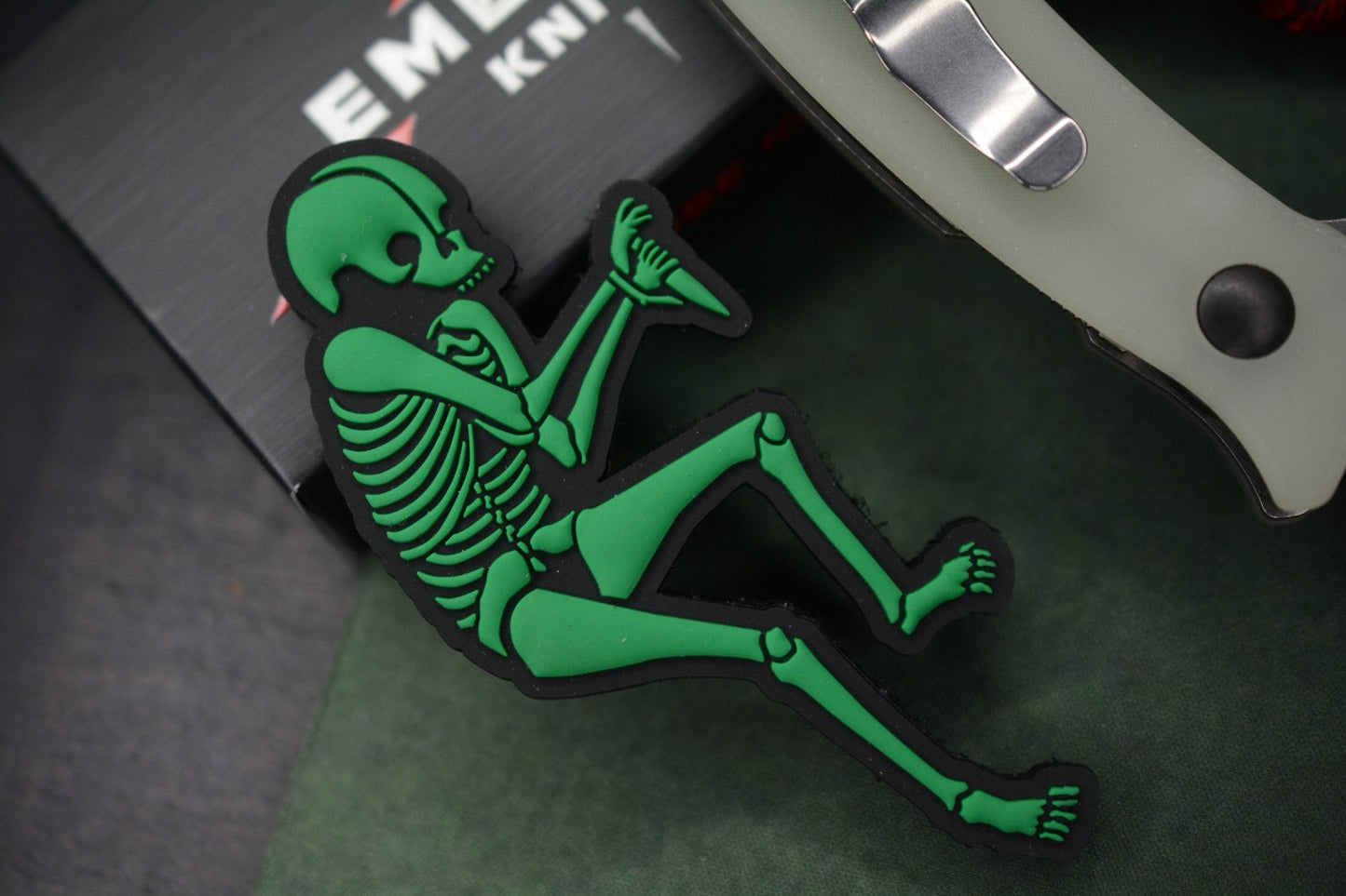 RARE Emerson x Ed’s Manifesto Sneak Reaper Elvia Area 51 G10 Ltd Ed w/SR Package