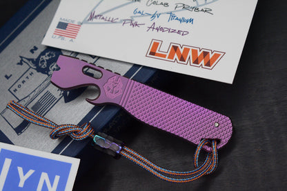 NEW Lynch NW x Jack Wolf Blade Capone - EXC Metallic Blurple Ano w/ Rocked Bead