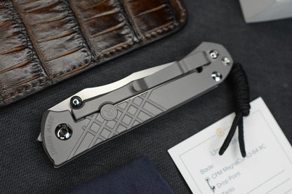 NEW Chris Reeve Umnumzaan - Glass Blasted / Drop Point Magnacut