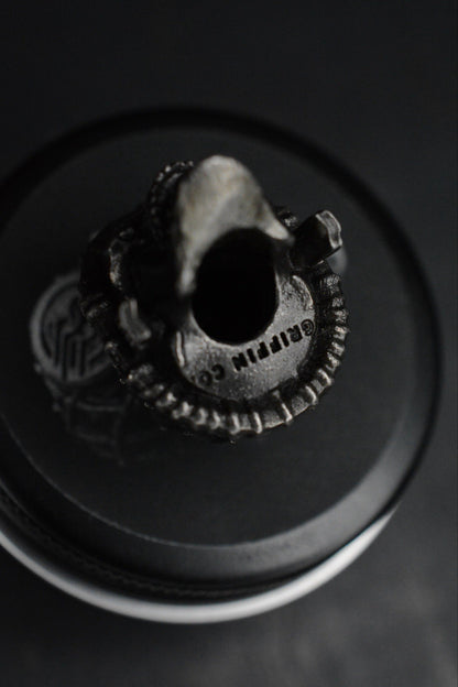 NEW Griffin Combat Dead Sergeant Sterling Silver Skull Bead - Hi Detail