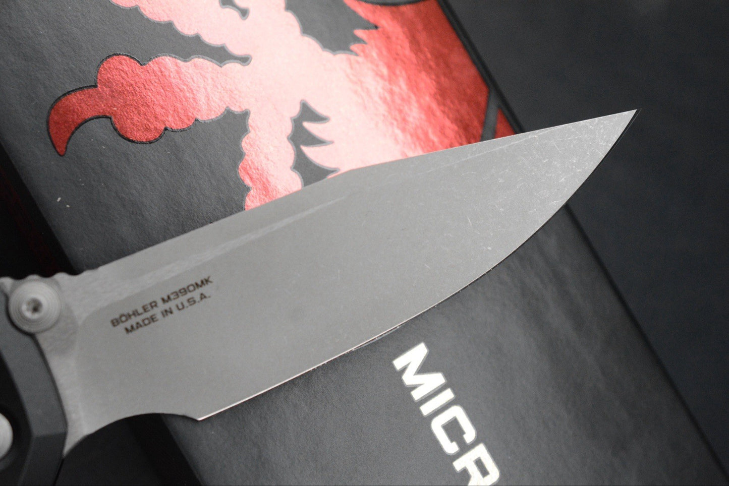 NEW Microtech Socom Elite RAM-LOK Black Aluminum Frag/ M390 w/ John Wick Pack