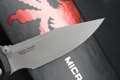 NEW Microtech Socom Elite RAM-LOK Black Aluminum Frag/ M390 w/ John Wick Pack