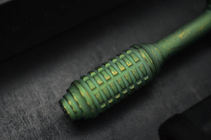 NEW Griffin Combat MKII Bit Driver - Vintage Green Ano Titanium Custom Finish