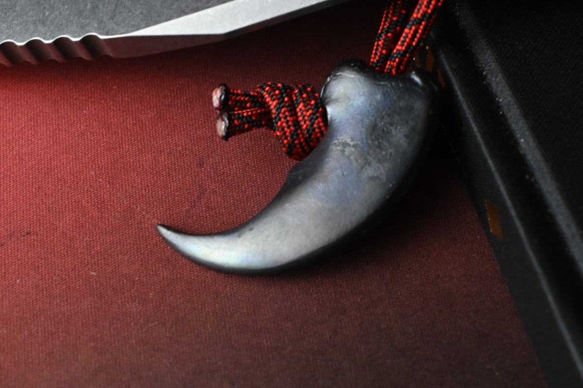 RARE Demko AD20 XXX - Full Ti Dragon Scale / CPM3V Clip Point w/Dragon Claw Bead