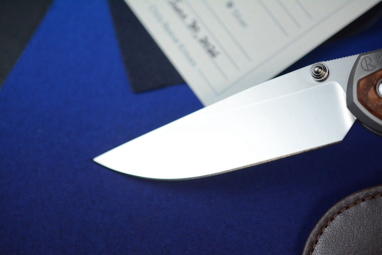 RARE Chris Reeve Large Sebenza 31 Annual 2026 Leopard Wood / Magnacut