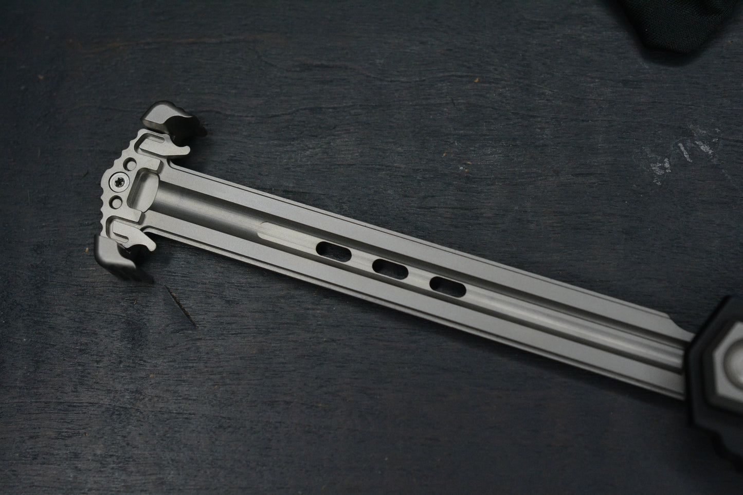 NEW Microtech Halo IV Marfione Selects Black - Clip Point  Hardcoat Aircraft Alloy w/ DOA 10/2025