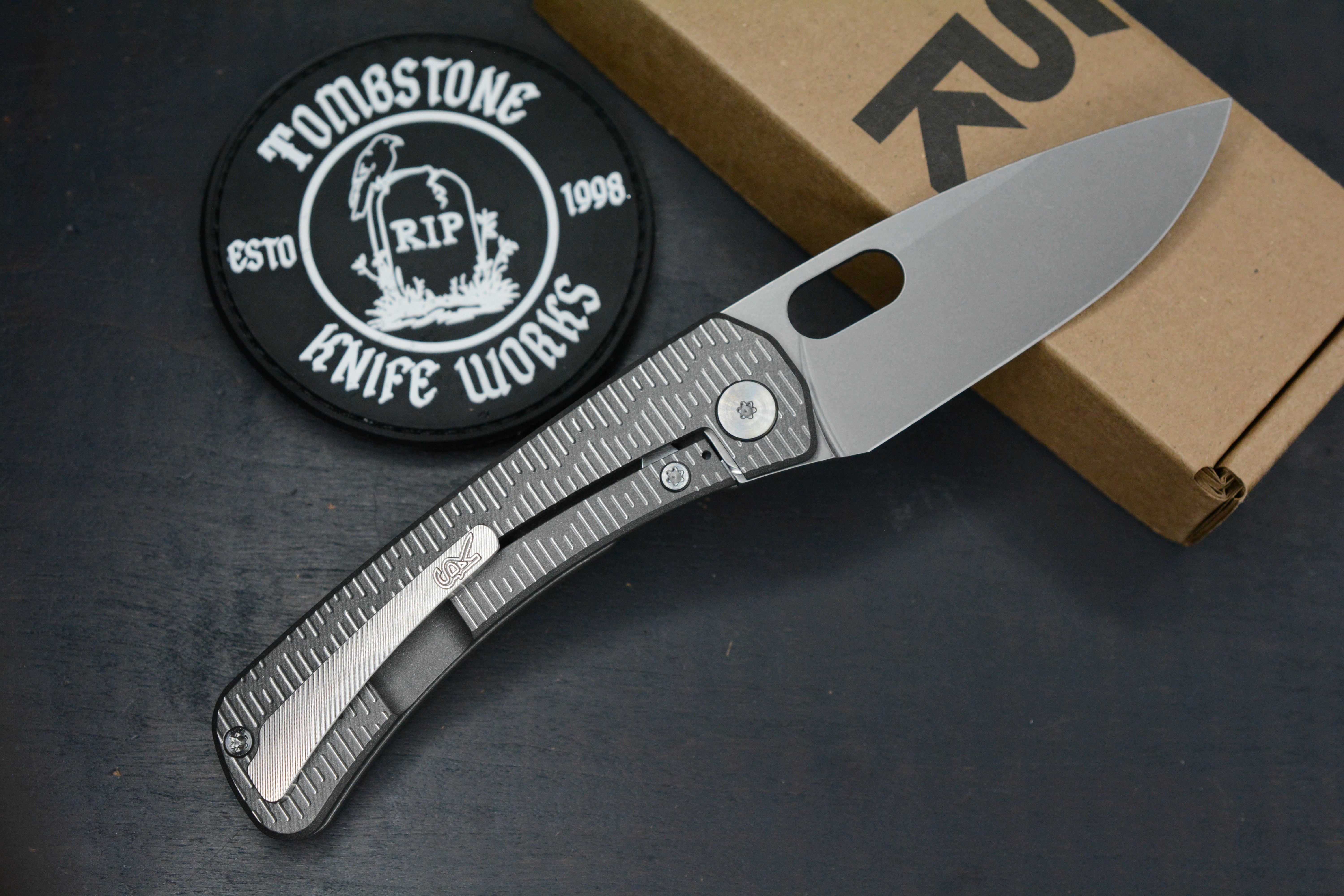 RARE SPK UTLD Gen4 Rev1 Lamia - XPJX Milling Elmax Drop Point