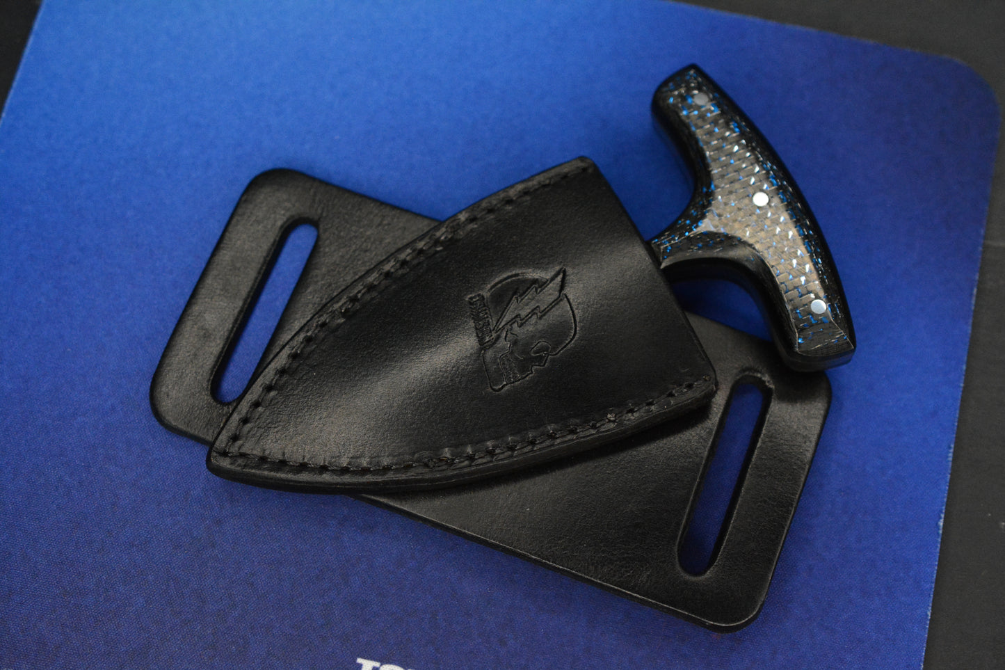 RARE Crimson Custom (1 of 1) Counter Strike - Mirror Polish / Blue Carbon Fiber