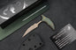 NEW Microtech Bee Push Dagger - Bronze Ano 440C / Antique Green Ti