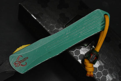 NEW Heretic Manticore X Bounty Hunter OTF - Black Magnacut T/E SN 248 w/ Boba Fett Bead