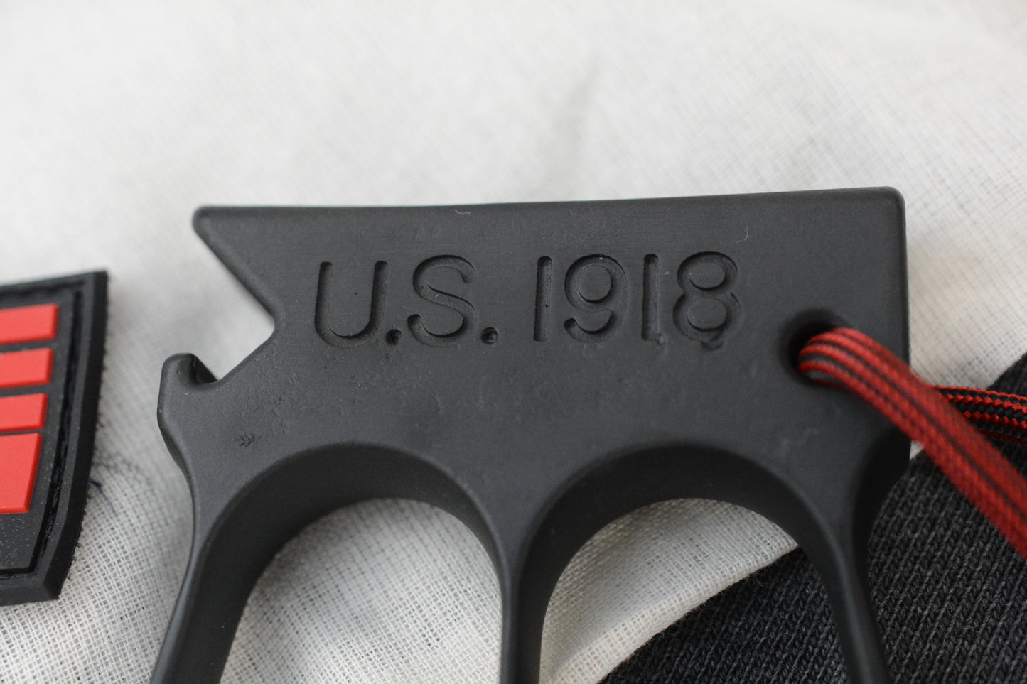 RARE Bawidamann x Monkey Edge
1918 Aluminum Black Cerakote 2FK w/ Tri Side Monkey Bead