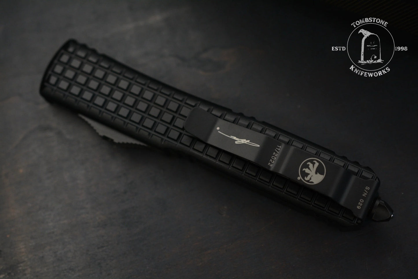 Microtech Ultratech D/E Frag Tactical Standard Signature Series
