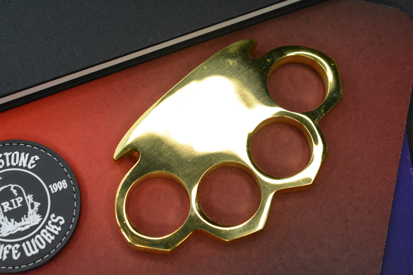 NEW Royal Creations Full Polished Brass 4FK w/ TKW Patch
