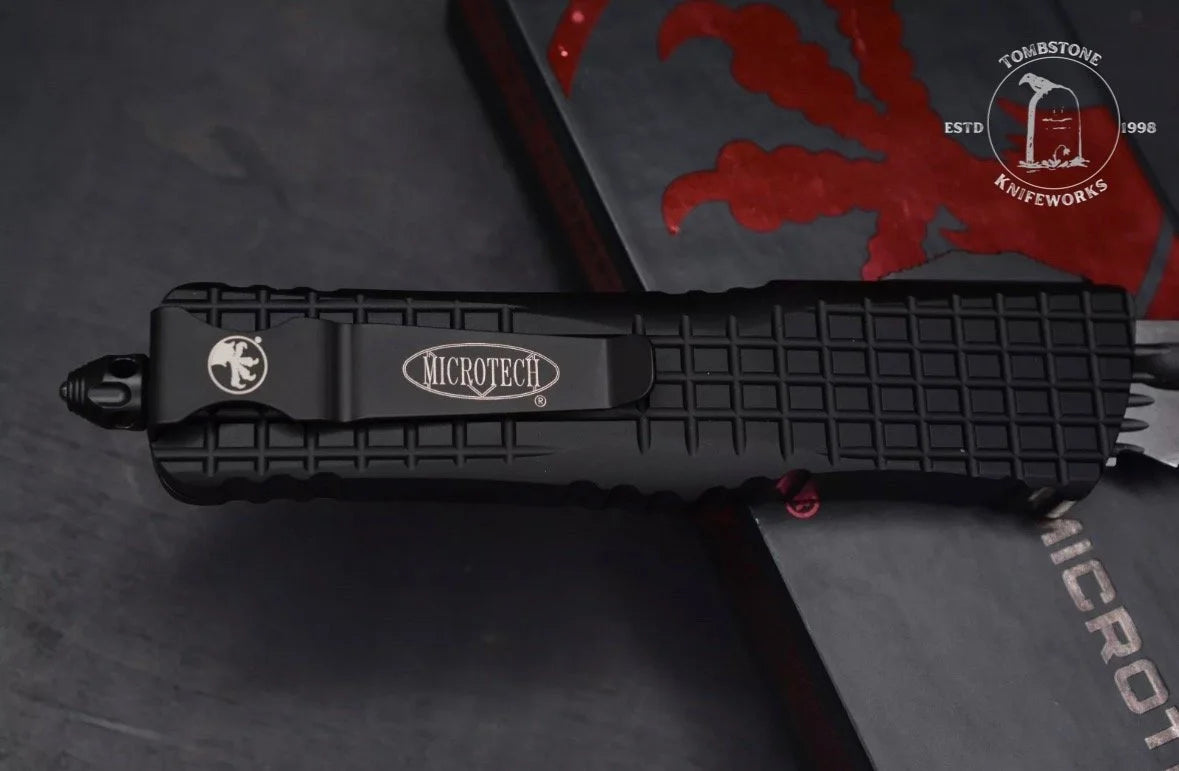 Microtech Combat Troodon - Frag HS Rescue Tactical Full Serrated