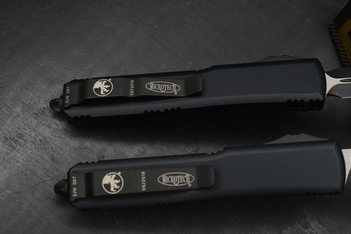 NEW Microtech Uktratech Dead Man’s Hand Collectors Set S/E & D/E SN 067