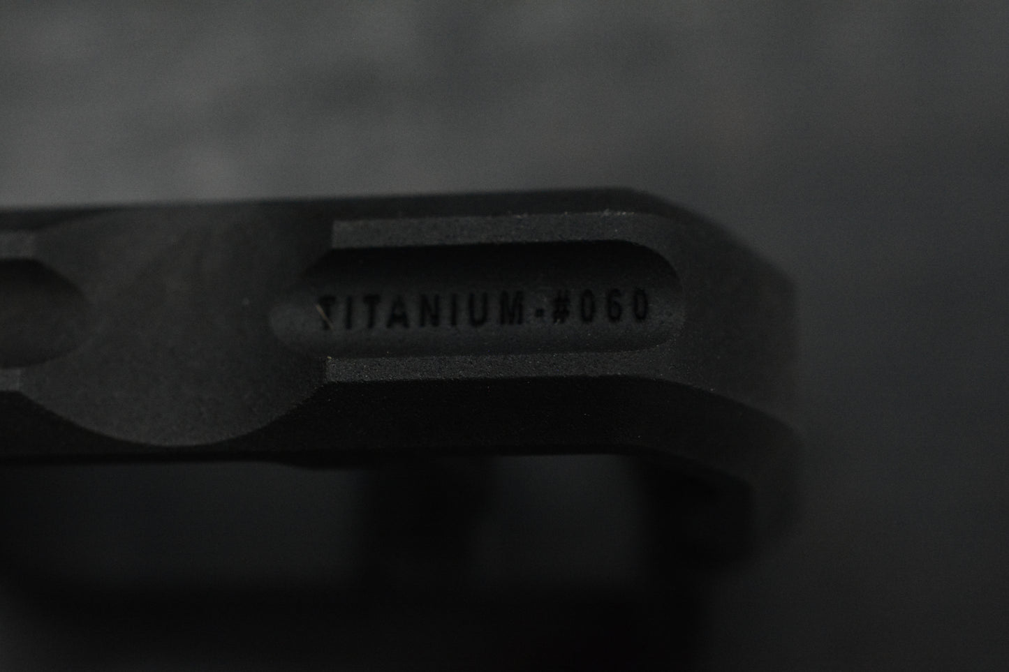 NEW Griffin Combat Renegade SFK - Blackened Titanium w/ Bead