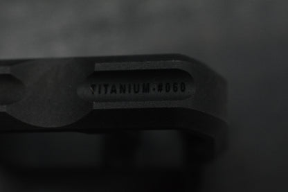 NEW Griffin Combat Renegade SFK - Blackened Titanium w/ Bead