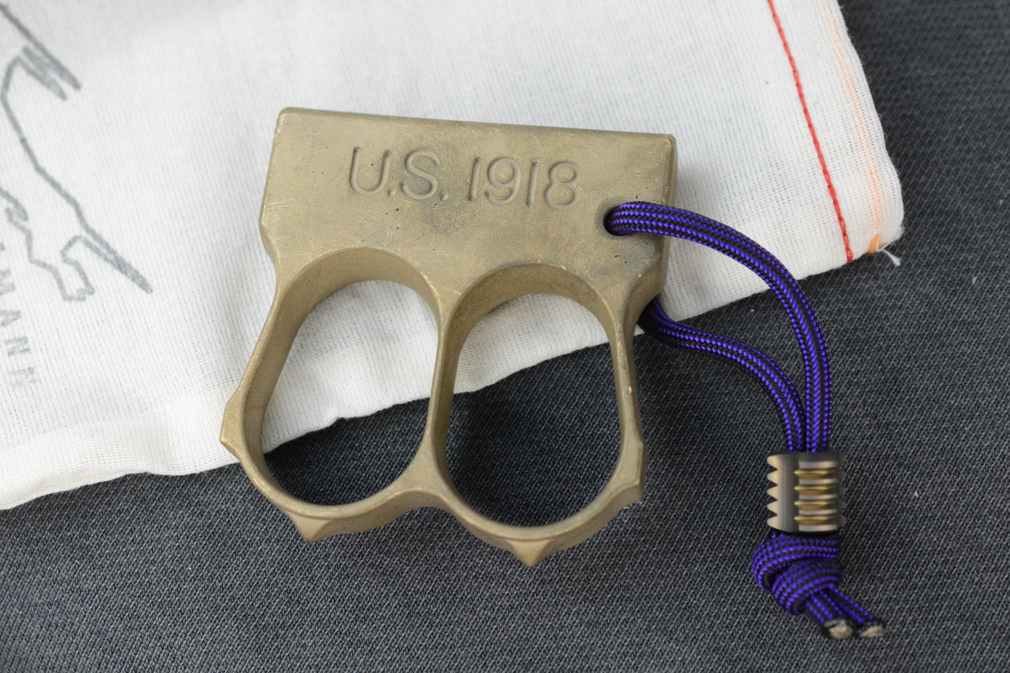 RARE Bawidamann 1918 Tan Cerakote Brass 2FK w / Radiator Bead