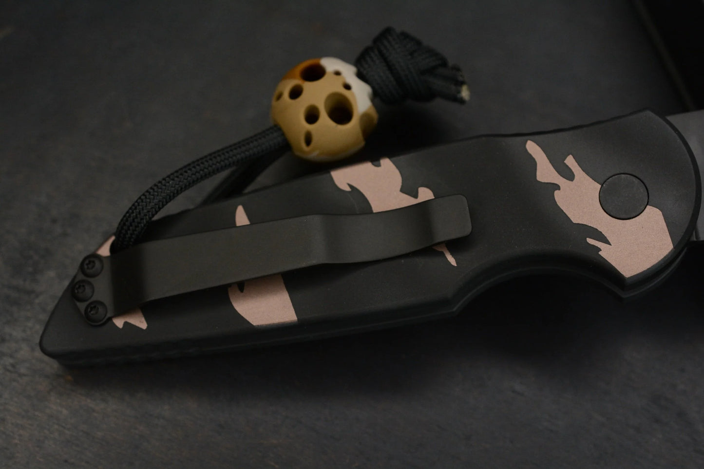 Protech Tactical Response 3 Sandstorm Operator Texas Blade Show EXC w/ Camo Playge Bead