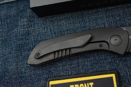 NEW Dalibor Bergam Asgard - DLC Ti Integral Handle / DLC M390 w/ FTE Patch - SN 001