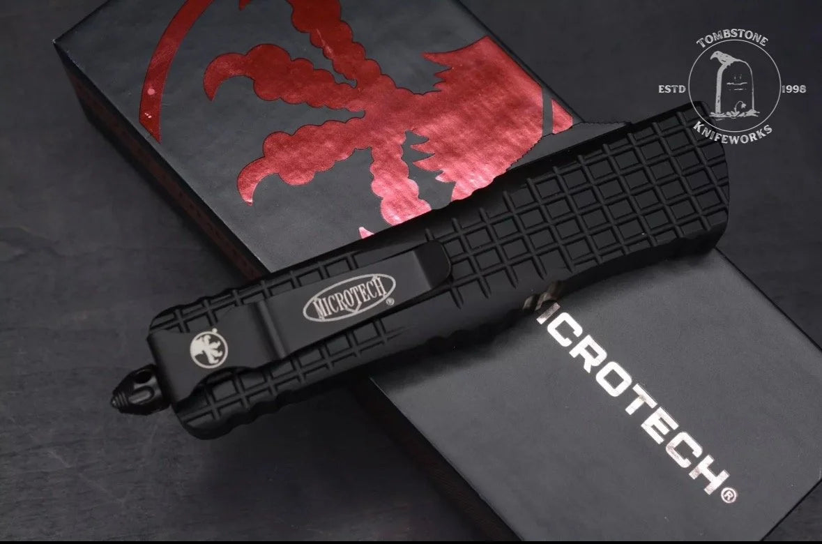 Microtech Combat Troodon - Frag HS Rescue Tactical Full Serrated