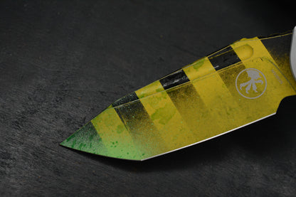 NEW Microtech LUDT Gen-III T/E - “Caution Tape” Ghostbuster Special Edition