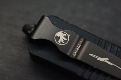 Microtech Troodon Hellhound Blade Blacked Out 01/2020
