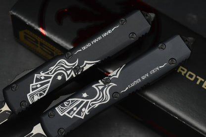 NEW Microtech Uktratech Dead Man’s Hand Collectors Set S/E & D/E SN 067