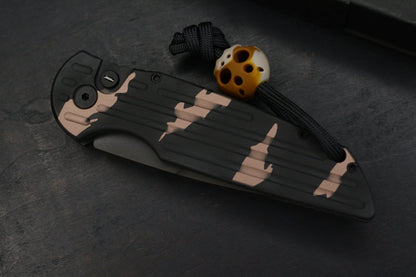 Protech Tactical Response 3 Sandstorm Operator Texas Blade Show EXC w/ Camo Playge Bead