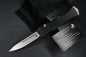 NEW Microtech Halo IV Marfione Selects Black - Clip Point  Hardcoat Aircraft Alloy w/ DOA 10/2025