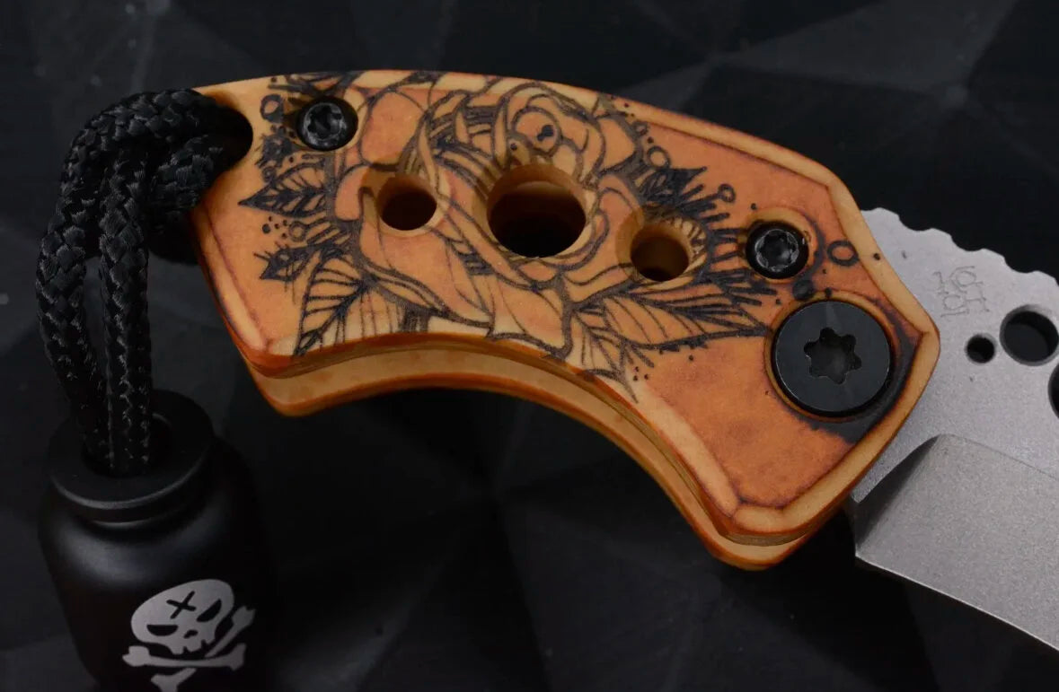 Koch Tools WharHawk Rose Tattoo Richilite Zirablast AEB-L w/ Poison Bead