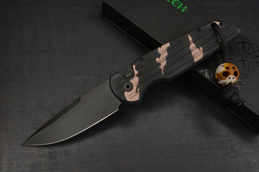 Protech Tactical Response 3 Sandstorm Operator Texas Blade Show EXC w/ Camo Playge Bead