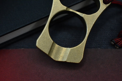 CUSTOM Cigar Holder / SFK Brass w/ Radiator Bead