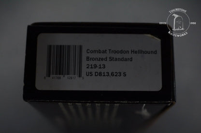 VINTAGE Microtech Combat Troodon Hellhound Bronze Standard Black/ Bronze 2018