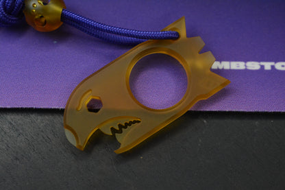 NEW Notorious EDC Baby Bomb - Ultem w/ Ultem Bead