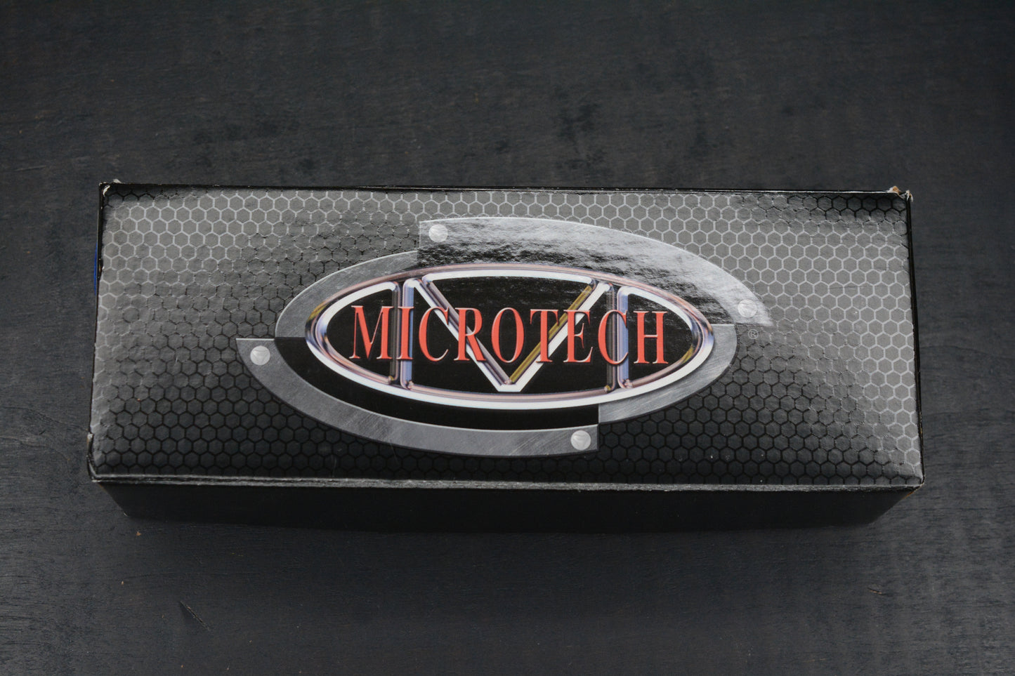RARE Microtech HALO VI Black/ Black S/E 03/2018 SN 453
