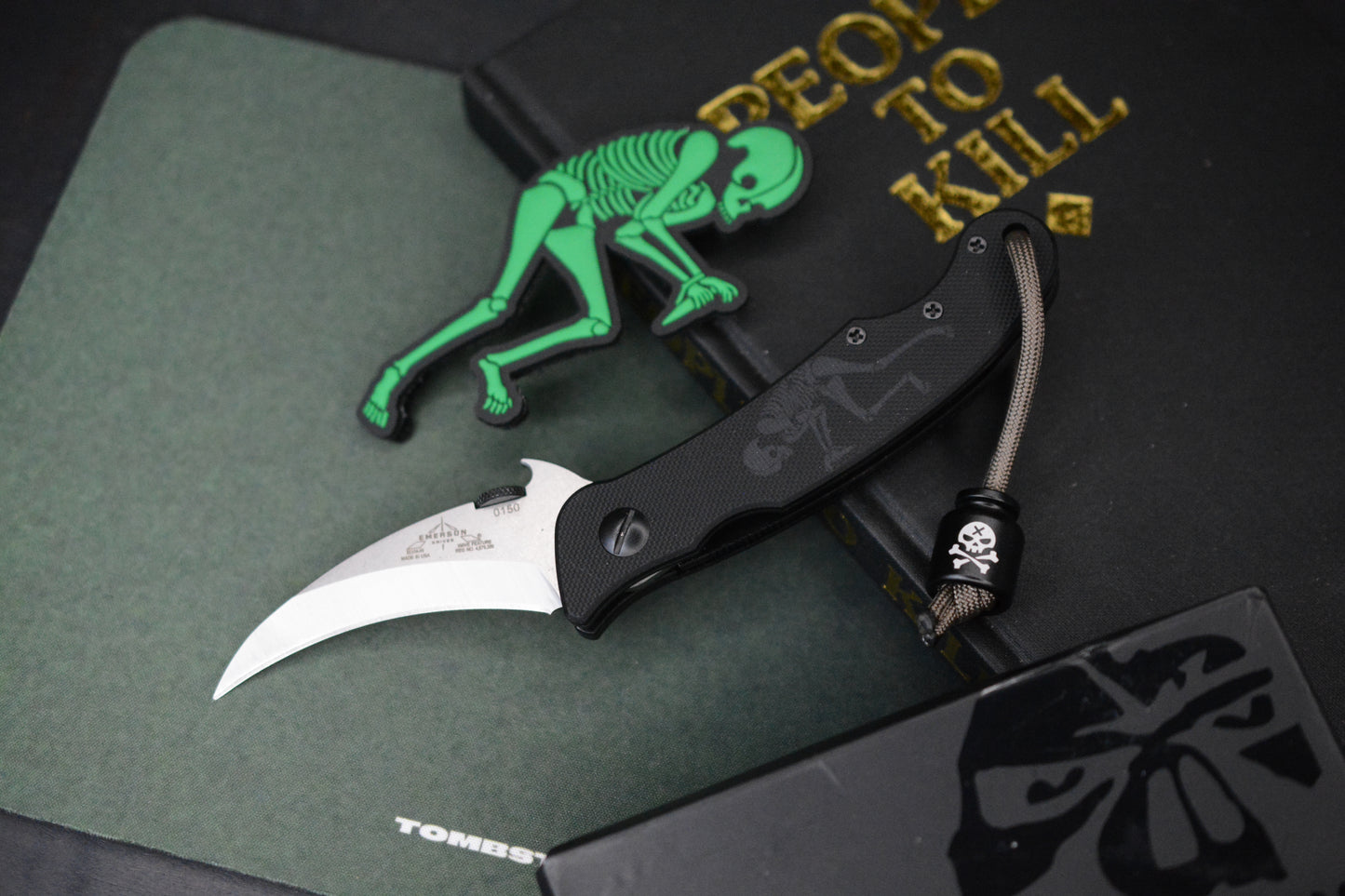 RARE Emerson x Ed’s Manifesto Sneak Reaper Elvia -  G10 Ltd Ed w/ SR Package